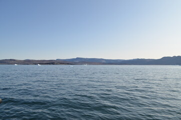 Fototapeta premium Iluissat, Oqaatsut, Oqaitsut, formerly Rodebay or Rodebaai, Greenland