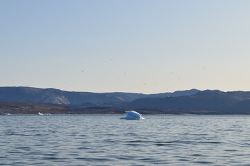 Fototapeta premium Iluissat, Oqaatsut, Oqaitsut, formerly Rodebay or Rodebaai, Greenland
