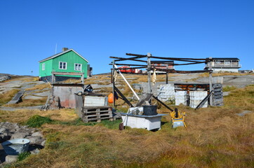 Fototapeta na wymiar Iluissat, Oqaatsut, Oqaitsut, formerly Rodebay or Rodebaai, Greenland