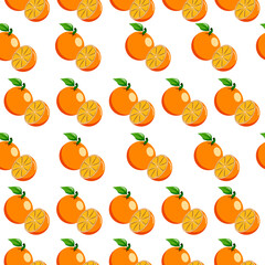 Seamless square pattern with Orange, Slice for tiles texture, , Plywood Texture, wall sticker and textile design.