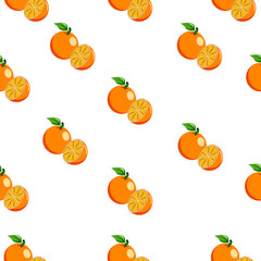 seamless pattern with fruits