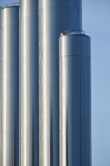 Four Stainless Steel Tanks