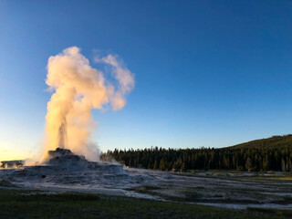 geyser landscape