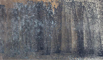 texture of rust on old grunge metal surface background