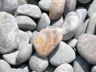stones on the beach