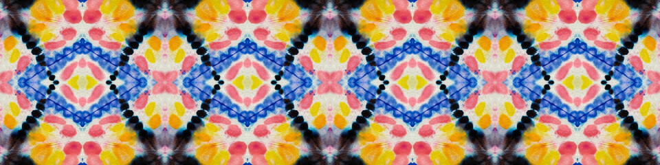 Grunge Texture. Tie Dye Watercolour Fabric.