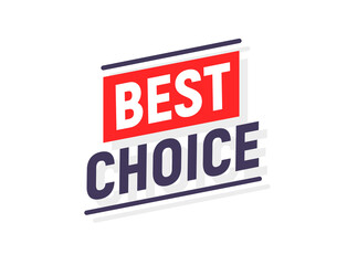 Best choice special offer yellow background banner. Best choice abstract poster