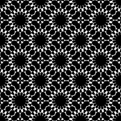 Black and white pattern with geometric form, monochrome, simple texture