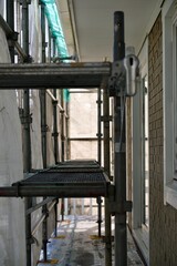 塗装における仮設足場