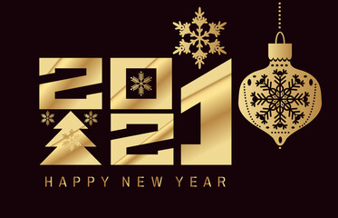2021 Happy New Year banner 21