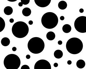 Black and white rhythmic seamless pattern. High quality illustration