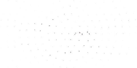 Light Pink, Yellow vector backdrop with woman's power symbols.