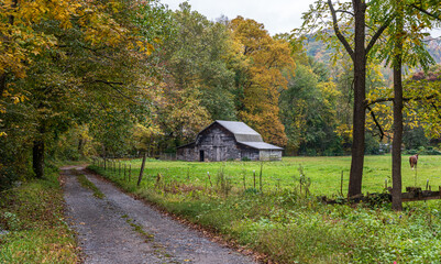 old farm house