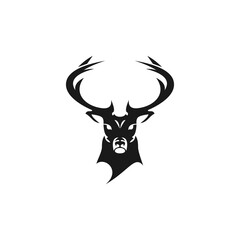 deer logo designs, template, and vector