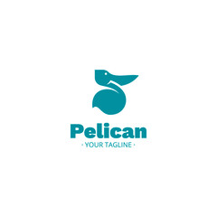 Obraz premium Pelican Logo
