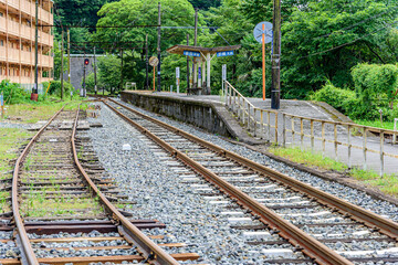大井川鉄道　下泉駅
