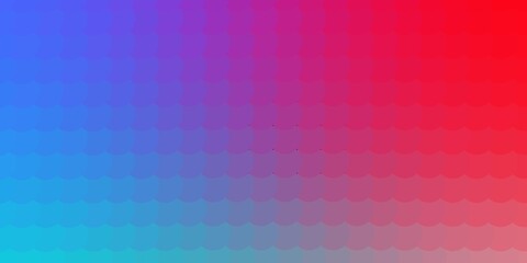 Light Green, Red vector texture with disks.