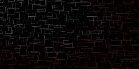 Obraz na płótnie Canvas Dark Red vector template in rectangles.