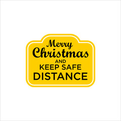 merry christmas and keep safe distance