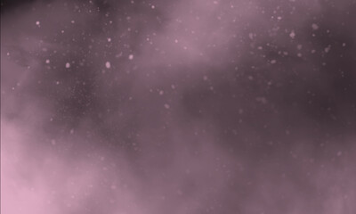 Ribbon Pink color smoke on black background