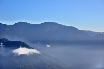 Fototapeta na wymiar Mountain landscape,in the National Park, Taiwan