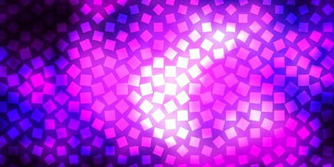 Dark Purple vector template in rectangles.