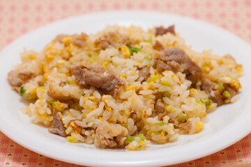 豚肉チャーハン