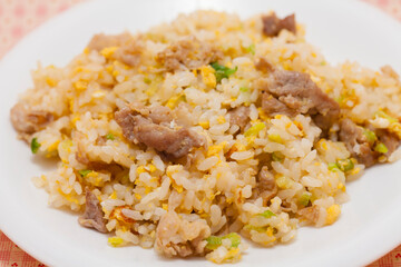 豚肉チャーハン