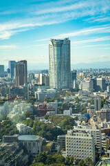 Fototapeta premium 【東京タワーより】東京都内、都市景観/六本木方面