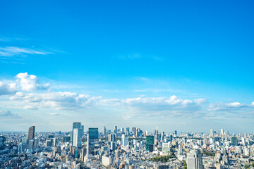 【恵比寿ガーデンプレイスより】都内景観・眺望・渋谷・新宿副都心方面