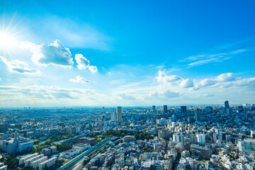 【恵比寿ガーデンプレイスより】都内景観・眺望・世田谷区の街並み