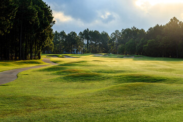 Obraz premium Golf View