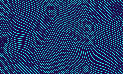 Flowing distorted lines abstract background.