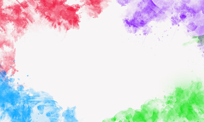 Beautiful and attractive abstract watercolor texture background.