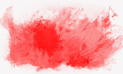 Red watercolor animated abstract background.
