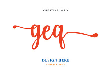 GEQ lettering logo is simple, easy to understand and authoritative