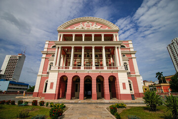 Teatro Amazonas uns dos cart&otilde;es postais da cidade. 
