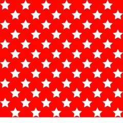 Seamless pattern of stars