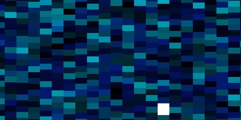 Dark BLUE vector backdrop with rectangles.