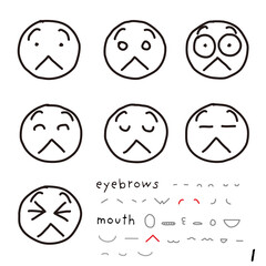 hand-drawn facial expression icon_07_i