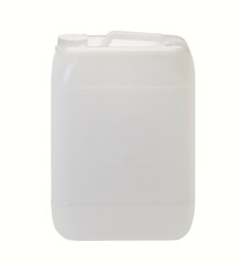  A white gallon against a white background for use as part of any product or label design.