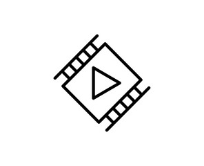 Film line icon