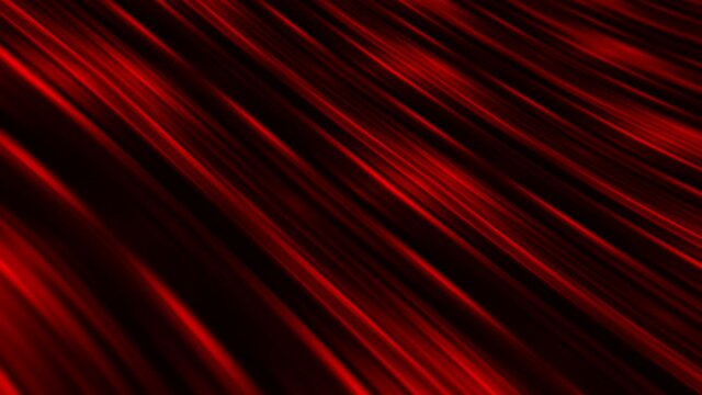 4K 3D rendering red gradient line stripe motion endless pattern textured background with DoF. Seamless looping geometric pattern design texture background wallpaper art animation. 