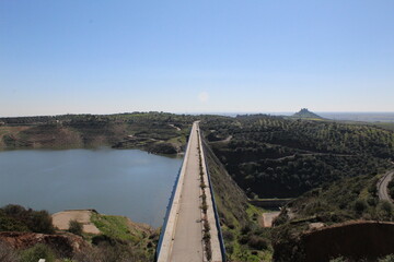 Dam in the South of Spain