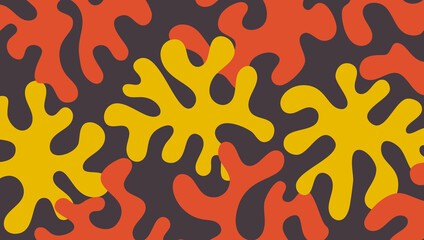  Abstract background with organic shapes