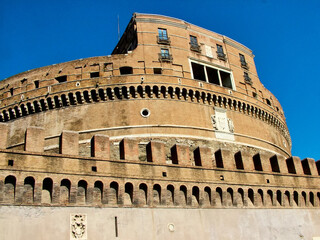 Castle of the Holy Angel in Rome, Italy