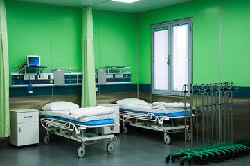 Resuscitation chamber in municipal hospital