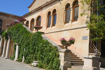 Naklejka premium street in the old town