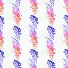 Scribble hand drawn pattern