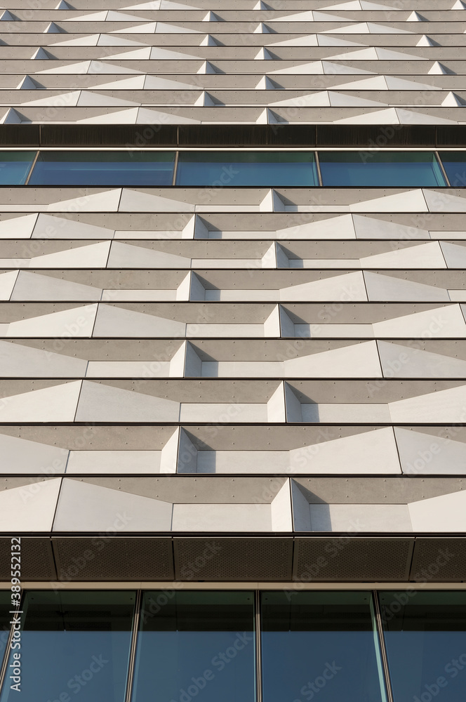 Aufkleber exterior of modern architecture. building abstract background